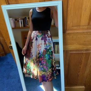 Anthro Maeve floral dress